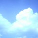 青空とモクモク雲（2011.10.01）